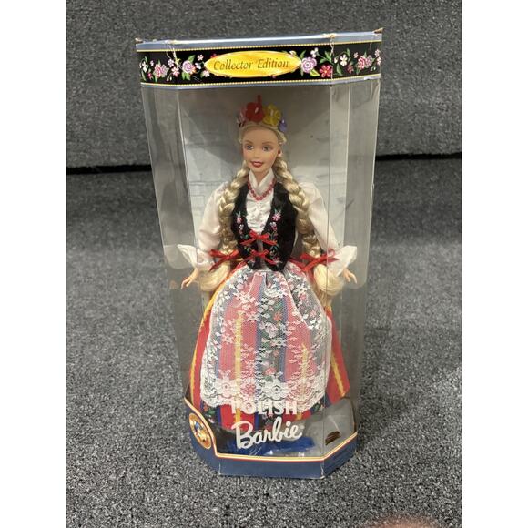 Vintage Polish Barbie Doll 1997 Mattel Collector Edition Dolls of the World NIB - Picture 11 of 11